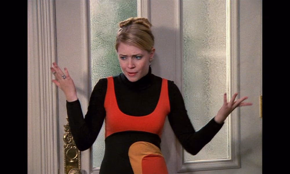 Melissa Joan Hart in Sabrina the Teenage Witch (1997).