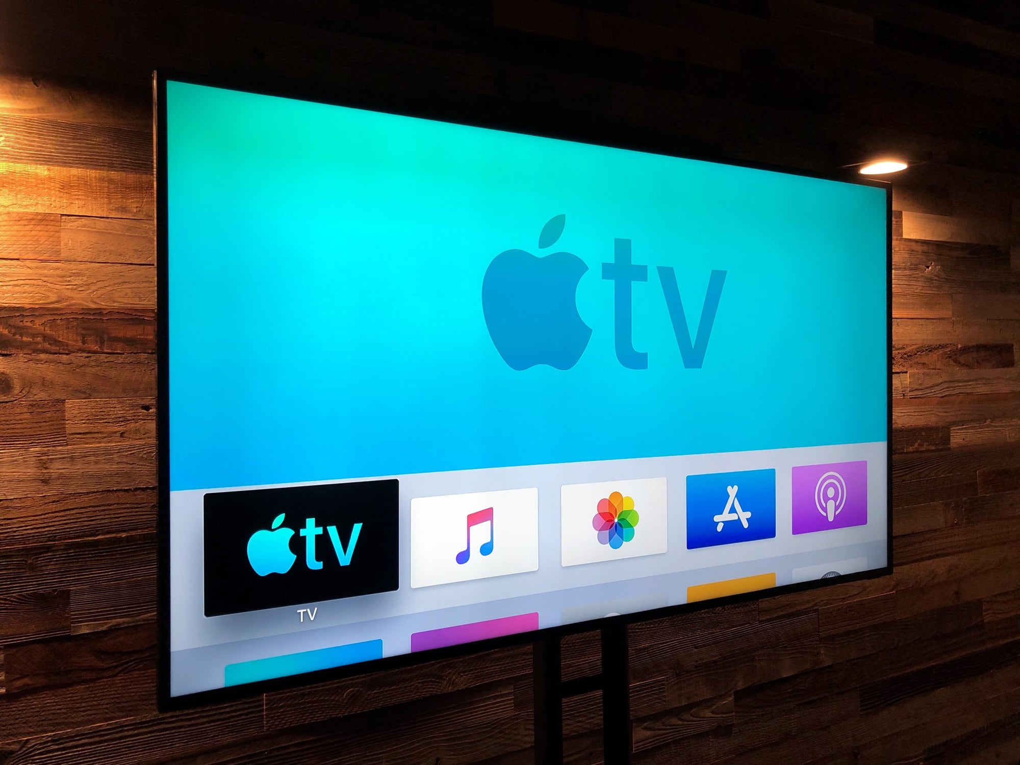 Apple T V 4 K On a Smart T V