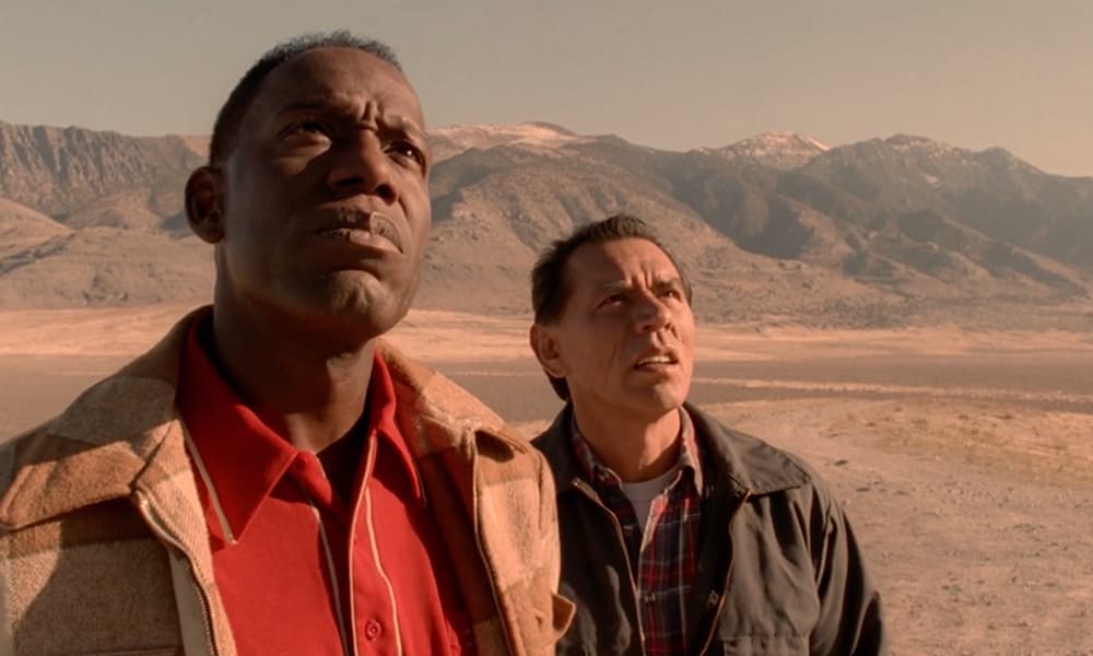 James McDaniel and Wes Studi in Edge of America