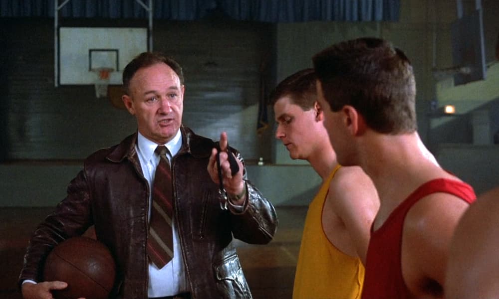 Gene Hackman in Hoosiers