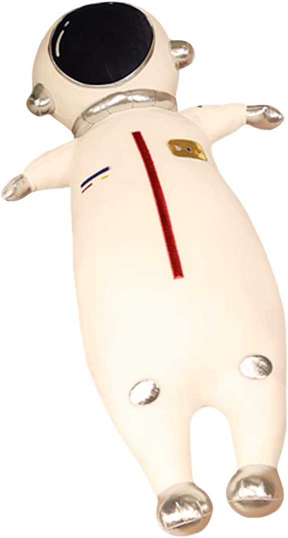 Large white spaceman plush doll.