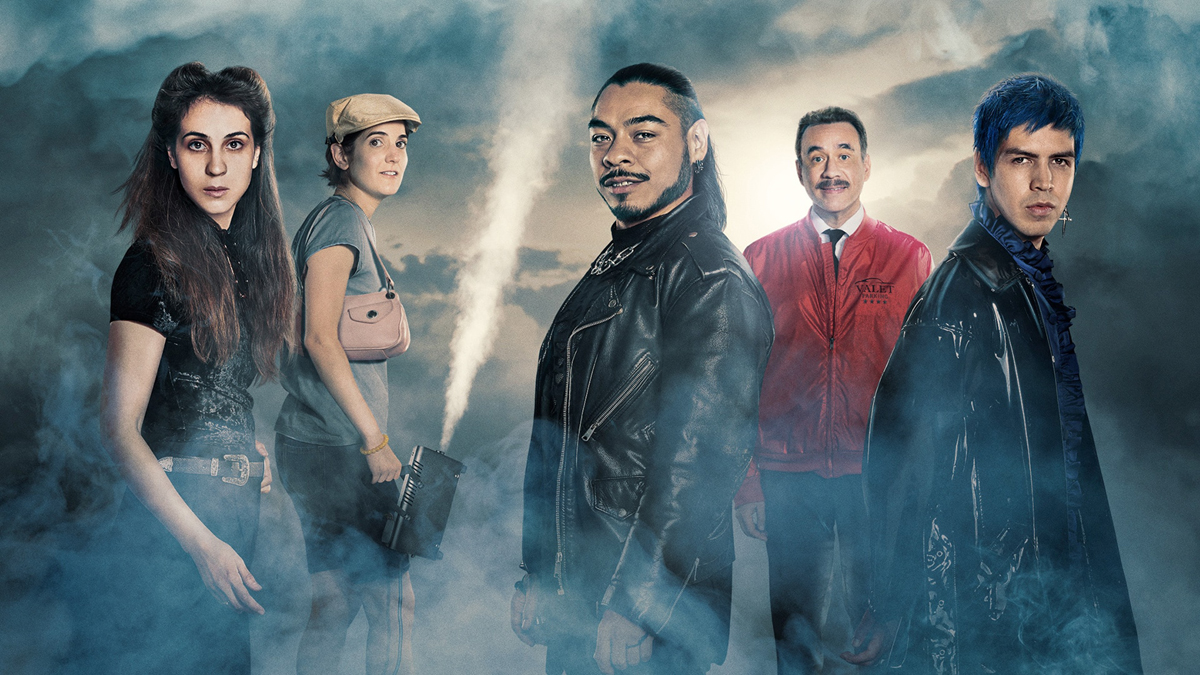 The cast of HBO series Los Espookys