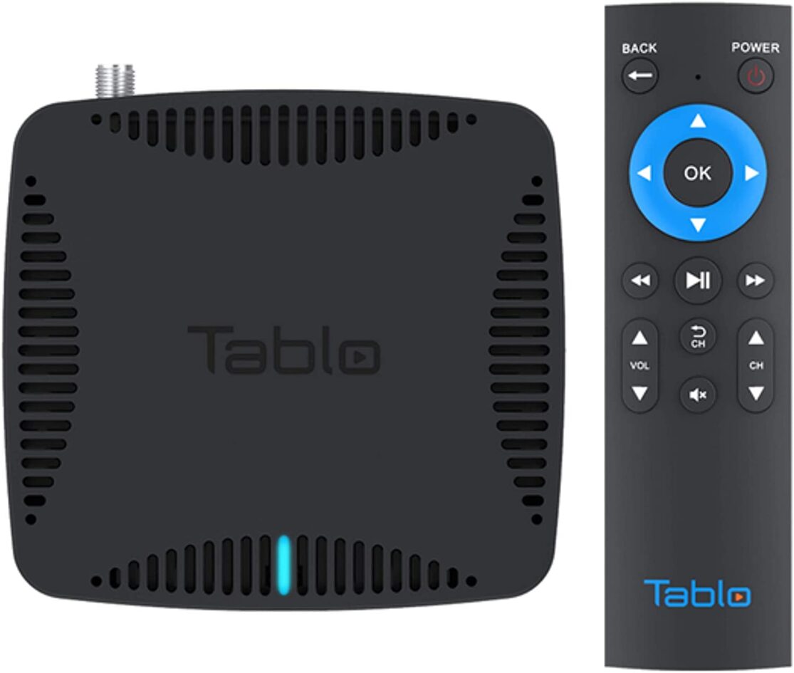 The Tablo Quad HDMI OTA DVR with remote