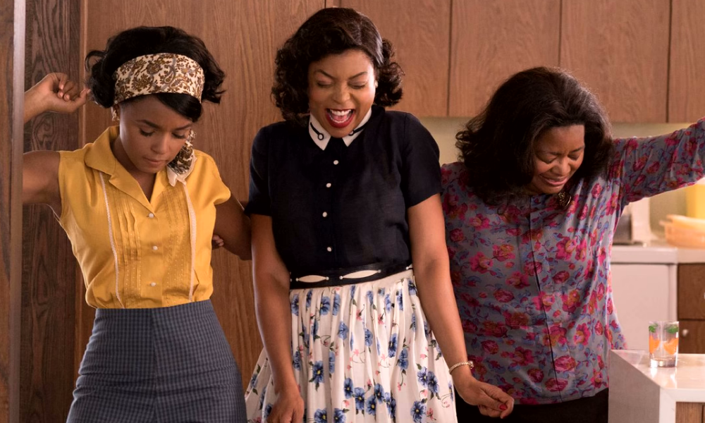 Janelle Monáe, Taraji P. Henson, and Octavia Spencer in Hidden Figures.