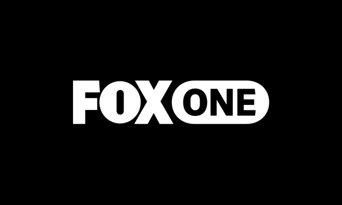 The FOX One logo on a black background.