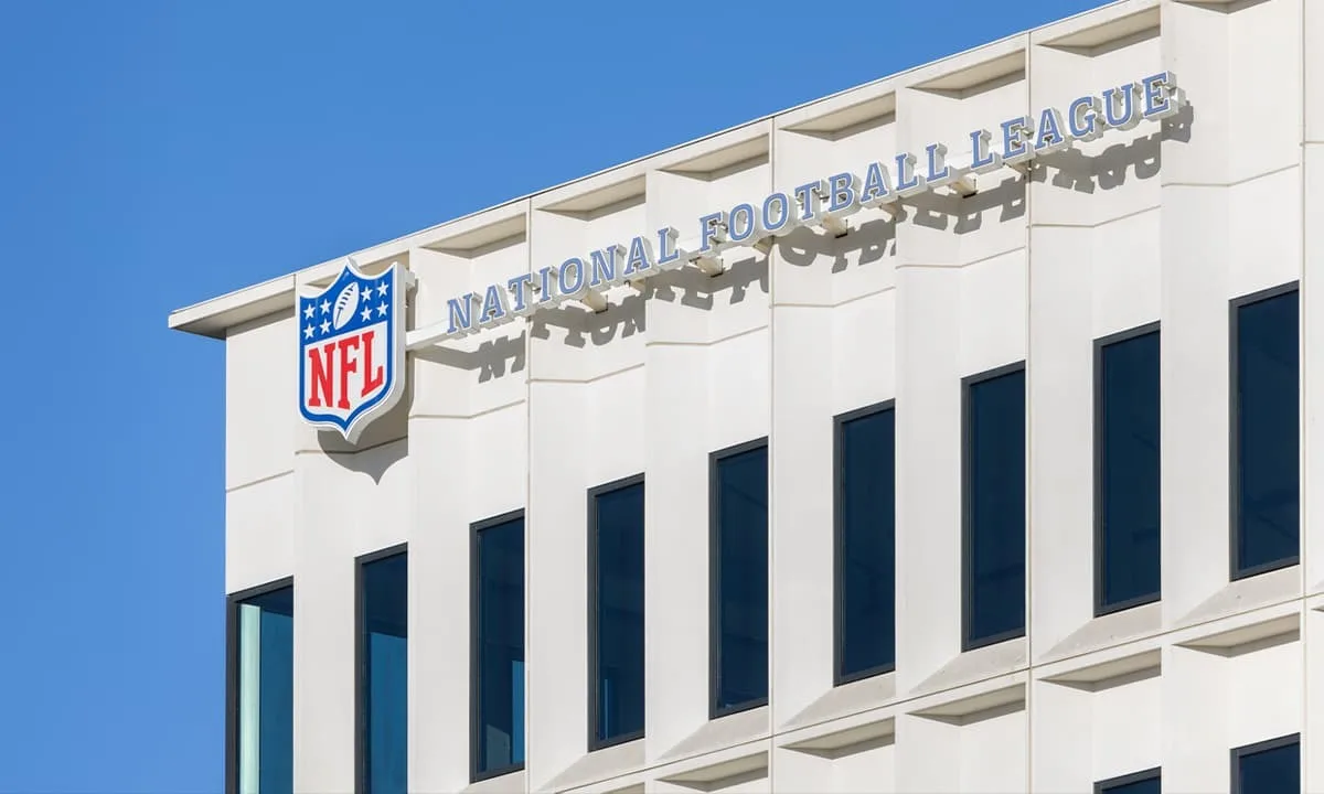 An outdoor shot of the West Coast Headquarters of the National Football League.