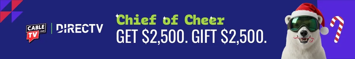 Polar bear in sunglasses presents the 2025 Chief of Cheer Dream Job.