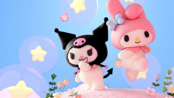"My Melody & Kuromi" key art displaying the titular Sanrio characters.