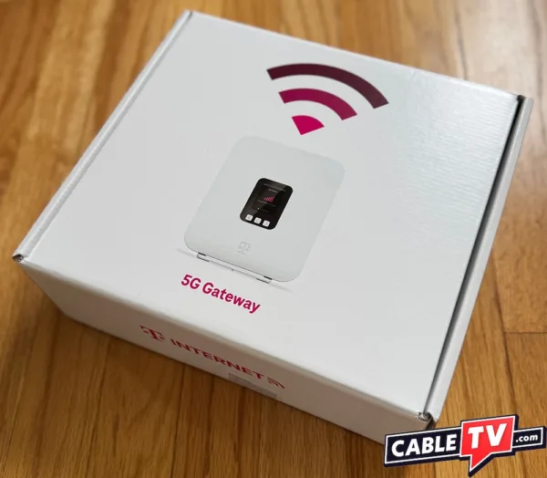 Front of T-Mobile 5G Gateway box
