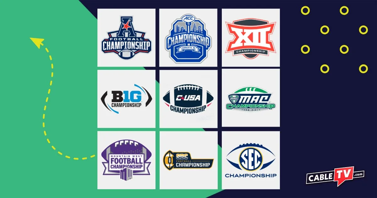 This season's college football schedule features nine conference championship games.