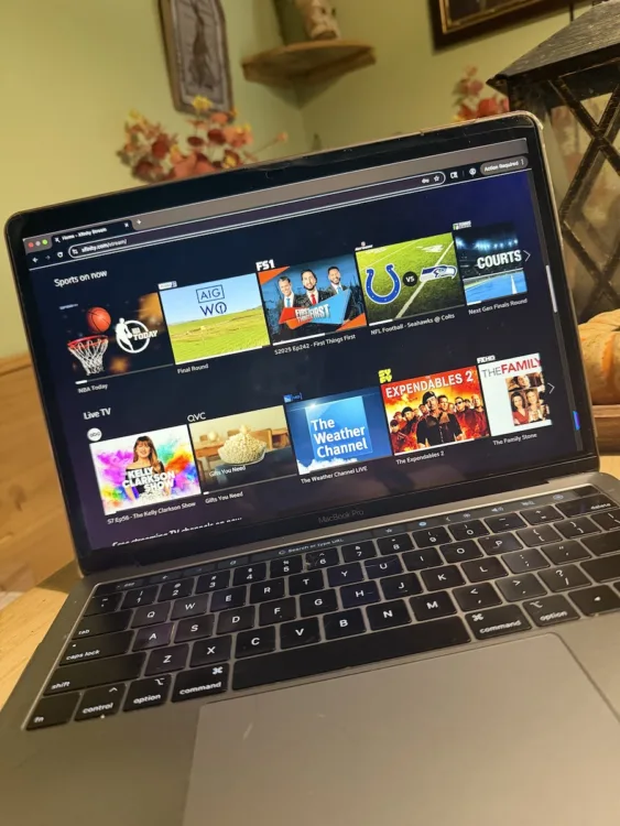 The Xfinity Stream interface being used in a web browser.